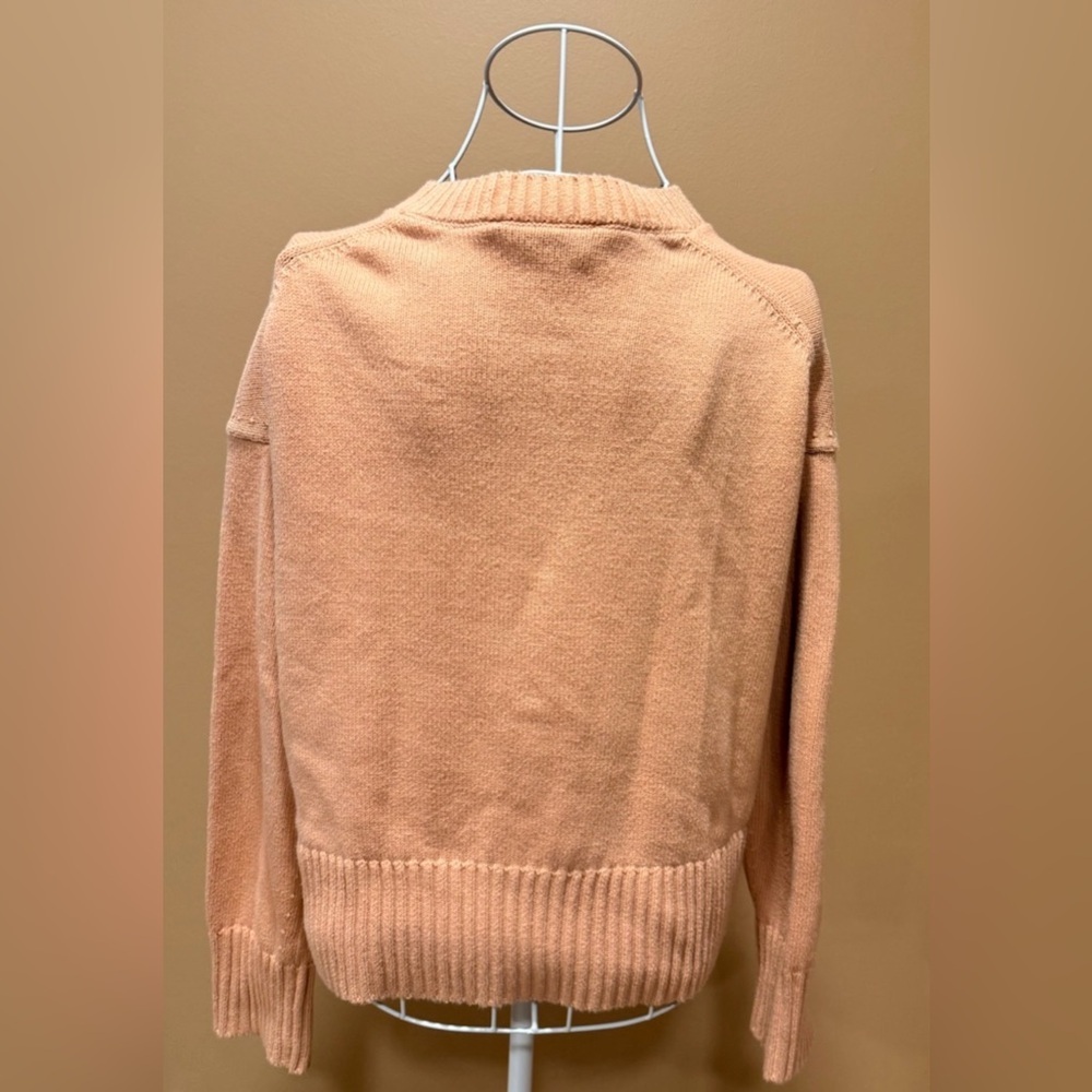Everlane The Boxy Sweater Cropped Crewneck Knit Small - Picture 9 of 11